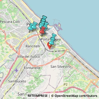 Mappa Strada della polveriera, 65129 Pescara PE, Italia (1.72538)