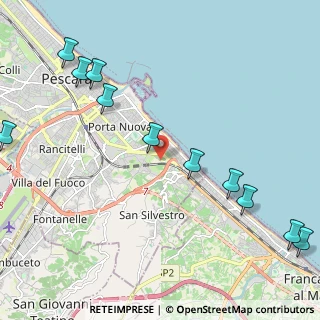 Mappa Via Romualdo Pantini, 65129 Pescara PE, Italia (2.88818)