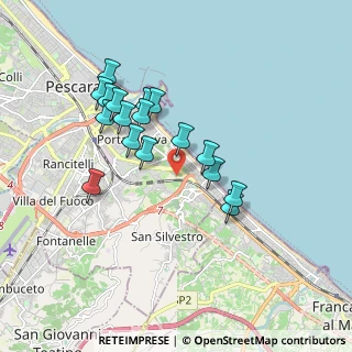 Mappa Via Romualdo Pantini, 65129 Pescara PE, Italia (1.69353)