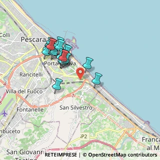 Mappa Via Romualdo Pantini, 65129 Pescara PE, Italia (1.6605)