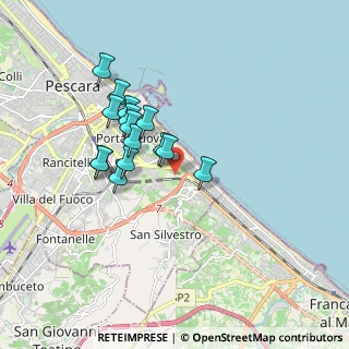 Mappa Via Romualdo Pantini, 65129 Pescara PE, Italia (1.56267)