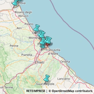 Mappa Via Romualdo Pantini, 65129 Pescara PE, Italia (17.26182)