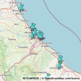 Mappa Via Romualdo Pantini, 65129 Pescara PE, Italia (15.26727)