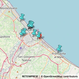 Mappa Via Romualdo Pantini, 65129 Pescara PE, Italia (3.48273)