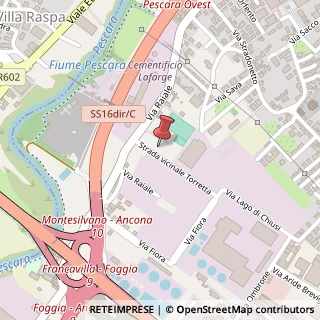 Mappa Strada Vicinale Torretta, Pescara, PE 65128, 65129 Pescara PE, Italia, 65129 Pescara, Pescara (Abruzzo)