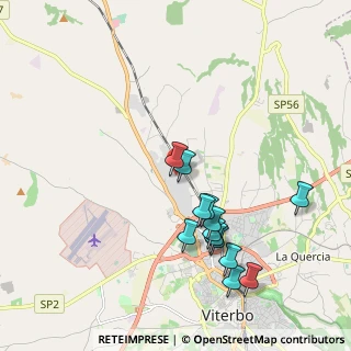 Mappa Via della Meccanica, 01100 Viterbo VT, Italia (2.08462)