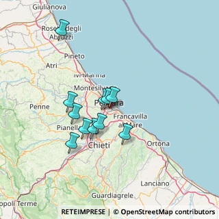 Mappa Via Enzo Tortora, 65129 Pescara PE, Italia (11.60818)