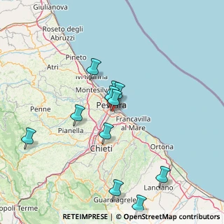 Mappa Via Enzo Tortora, 65129 Pescara PE, Italia (15.24455)