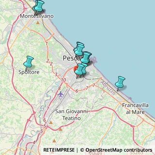 Mappa Via Enzo Tortora, 65129 Pescara PE, Italia (3.72154)