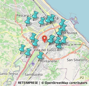 Mappa Via Aniene, 65128 Pescara PE, Italia (1.57722)