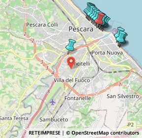 Mappa Via Aniene, 65128 Pescara PE, Italia (2.79)