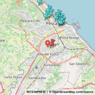 Mappa Via Aniene, 65128 Pescara PE, Italia (2.53636)