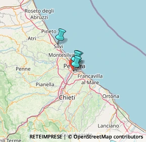 Mappa Via Aniene, 65128 Pescara PE, Italia (37.04545)
