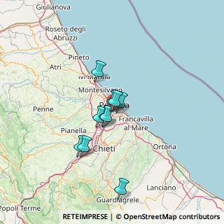 Mappa Via Aniene, 65128 Pescara PE, Italia (24.99733)