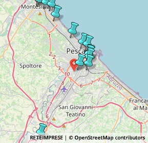 Mappa Via Aniene, 65128 Pescara PE, Italia (5.19471)