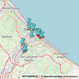 Mappa Strada Colle Pineta, 65129 Pescara PE, Italia (2.65364)
