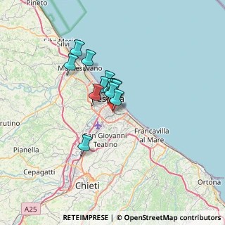 Mappa Via Lago di Corbara, 65129 Pescara PE, Italia (4.25846)