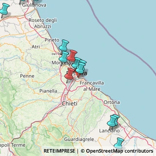 Mappa Via Lago di Corbara, 65129 Pescara PE, Italia (20.21846)