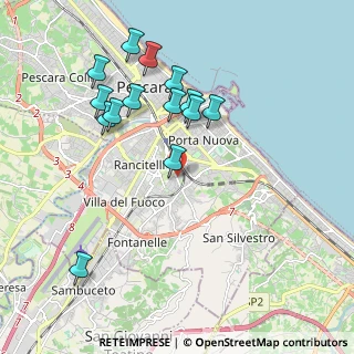 Mappa Via Lago di Corbara, 65129 Pescara PE, Italia (2.07286)