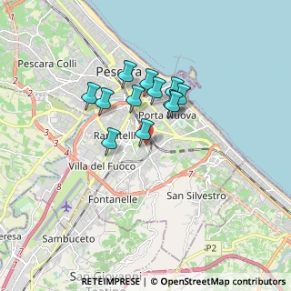 Mappa Via Lago di Corbara, 65129 Pescara PE, Italia (1.32667)