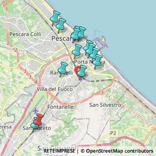 Mappa Via Lago di Corbara, 65129 Pescara PE, Italia (1.95286)