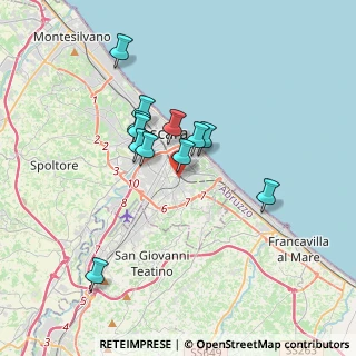 Mappa Via Lago di Vico, 65129 Pescara PE, Italia (2.9825)