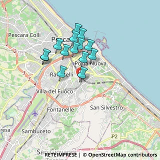Mappa Via Lago di Vico, 65129 Pescara PE, Italia (1.54357)