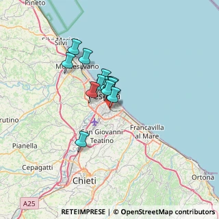 Mappa Via Lago di Vico, 65129 Pescara PE, Italia (4.29538)