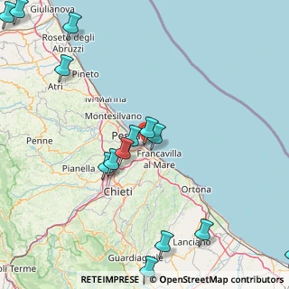 Mappa Viale Primo Vere, 65129 Pescara PE, Italia (23.60071)