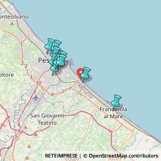 Mappa Viale Primo Vere, 65129 Pescara PE, Italia (3.30091)