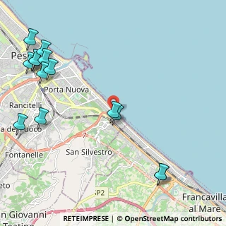 Mappa Viale Primo Vere, 65129 Pescara PE, Italia (3.07)