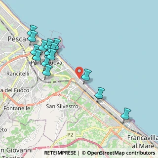 Mappa Viale Primo Vere, 65129 Pescara PE, Italia (2.344)