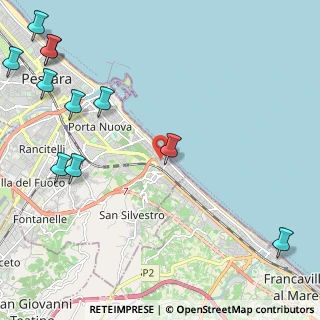 Mappa Piazza Alcyone, 65129 Pescara PE, Italia (3.35818)