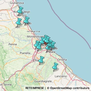 Mappa Piazza Alcyone, 65129 Pescara PE, Italia (11.99)