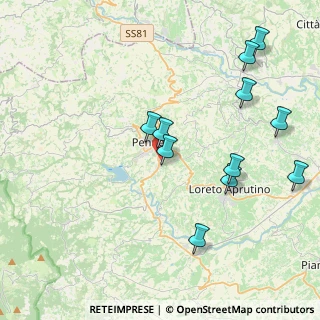 Mappa Via dei Sartori, 65017 Penne PE, Italia (4.59)