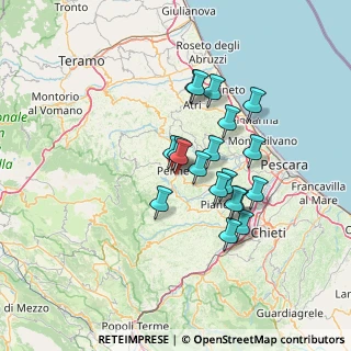 Mappa Via dei Sartori, 65017 Penne PE, Italia (11.57842)