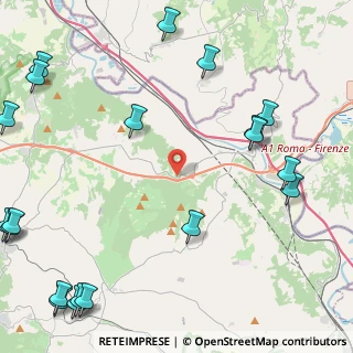 Mappa SP151, 01028 Orte VT, Italia (7.138)