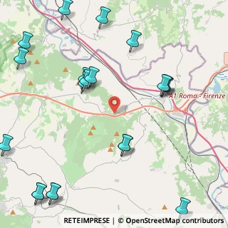Mappa SP151, 01028 Orte VT, Italia (6.2145)