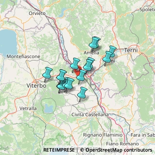 Mappa SP151, 01028 Orte VT, Italia (9.95813)