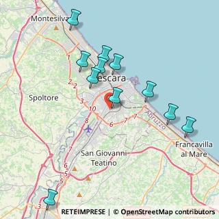 Mappa Via Alessandro Volta, 65100 Pescara PE, Italia (4.28818)