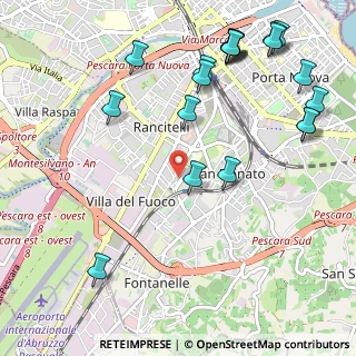 Mappa Via Alessandro Volta, 65100 Pescara PE, Italia (1.4255)