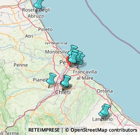 Mappa Via Alessandro Volta, 65100 Pescara PE, Italia (12.25917)
