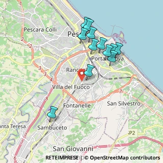 Mappa Via Alessandro Volta, 65100 Pescara PE, Italia (1.9775)