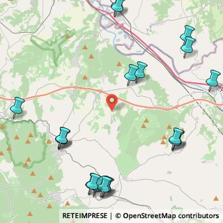 Mappa Strada Traversa della Crocetta, 01038 Soriano nel Cimino VT, Italia (6.37)