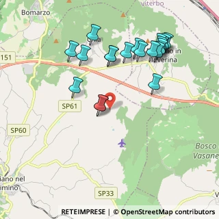 Mappa Strada Traversa della Crocetta, 01038 Soriano nel Cimino VT, Italia (2.248)