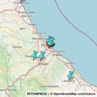 Mappa Via Vezza, 65129 Pescara PE, Italia (27.91167)