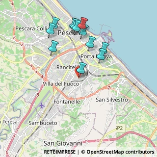 Mappa Via Vezza, 65129 Pescara PE, Italia (2.11333)