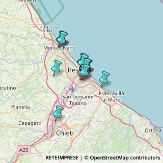 Mappa Via Vezza, 65129 Pescara PE, Italia (4.42071)
