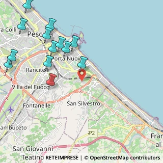 Mappa Str. Colle Pizzuto, 65129 Pescara PE, Italia (2.73846)