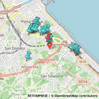 Mappa Str. Colle Pizzuto, 65129 Pescara PE, Italia (0.9575)